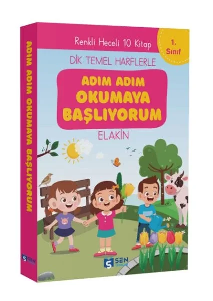 Adım Adım Okumaya Başlıyorum İlk Okuma Kitapları  Set  (10 Kitap) Fiyatı, Yorumları ve Özellikleri