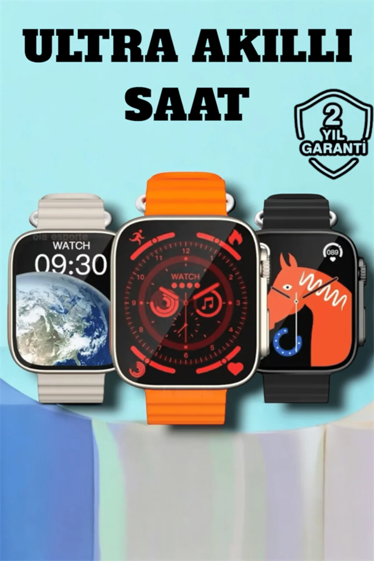 Adımsayar, Uyku Takibi ve Spor Kalori Hesaplama Akıllı Saat - Lis