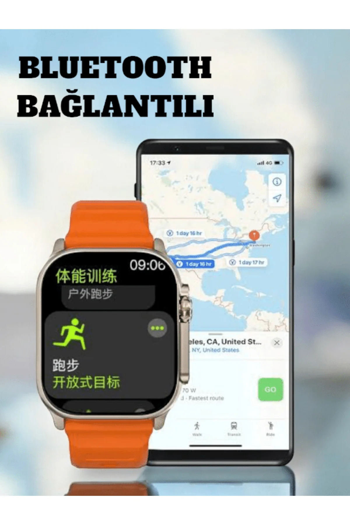 Adımsayar, Uyku Takibi ve Spor Kalori Hesaplama Akıllı Saat