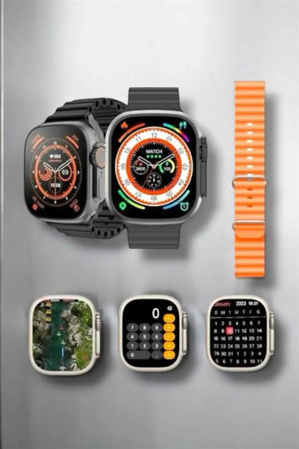 Adımsayar, Uyku Takibi ve Spor Kalori Hesaplama Akıllı Saat - Lis