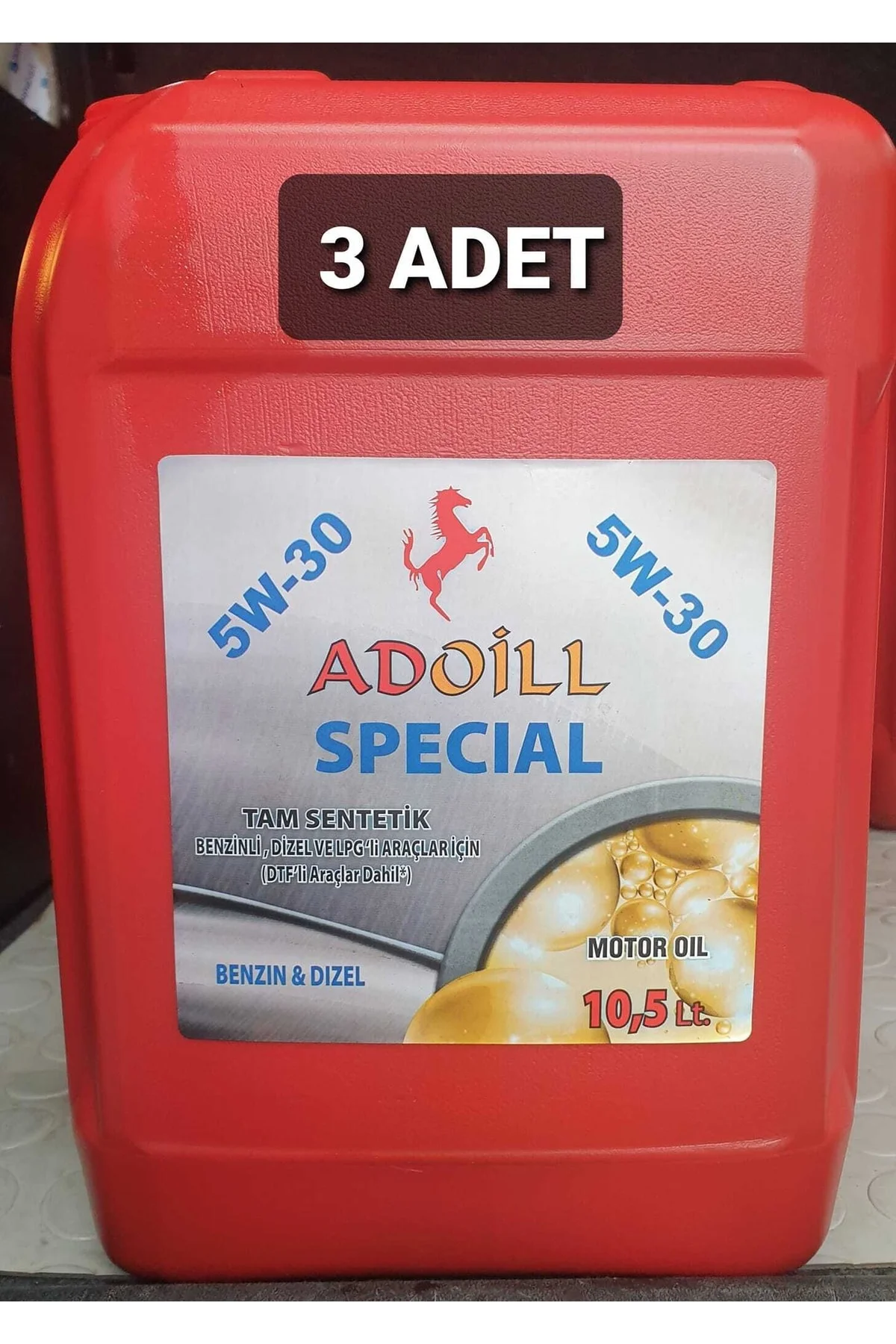 Adoıl Special 5w30 Dpf Li 10.50 Lt Partekürlü Motor Yağ 3 Adet Fiyatı