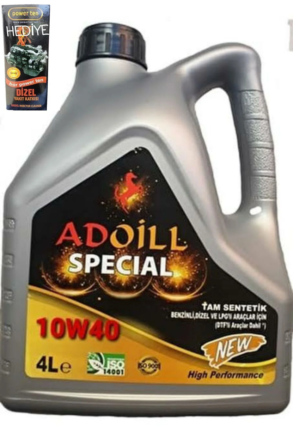 ADOİLL 10W40 4LT VE YAKIT KATKISI HEDIYE 2024 ÜRETİM