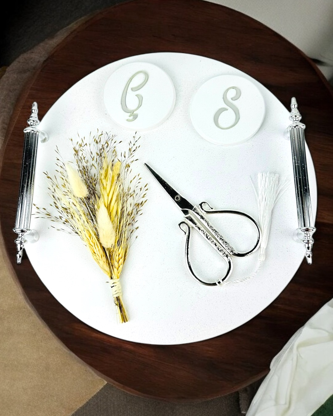 Cyzhome Adoration Polyester Söz Tepsisi Cyzhome Adoration Polyester Söz Tepsisi