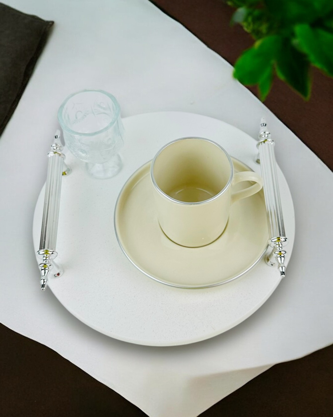 Cyzhome Adoration Polyester Söz Tepsisi Cyzhome Adoration Polyester Söz Tepsisi