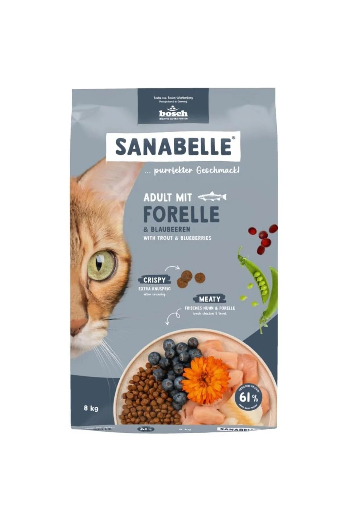 Adult Alabalıklı Yetişkin Kedi Maması 8 Kg