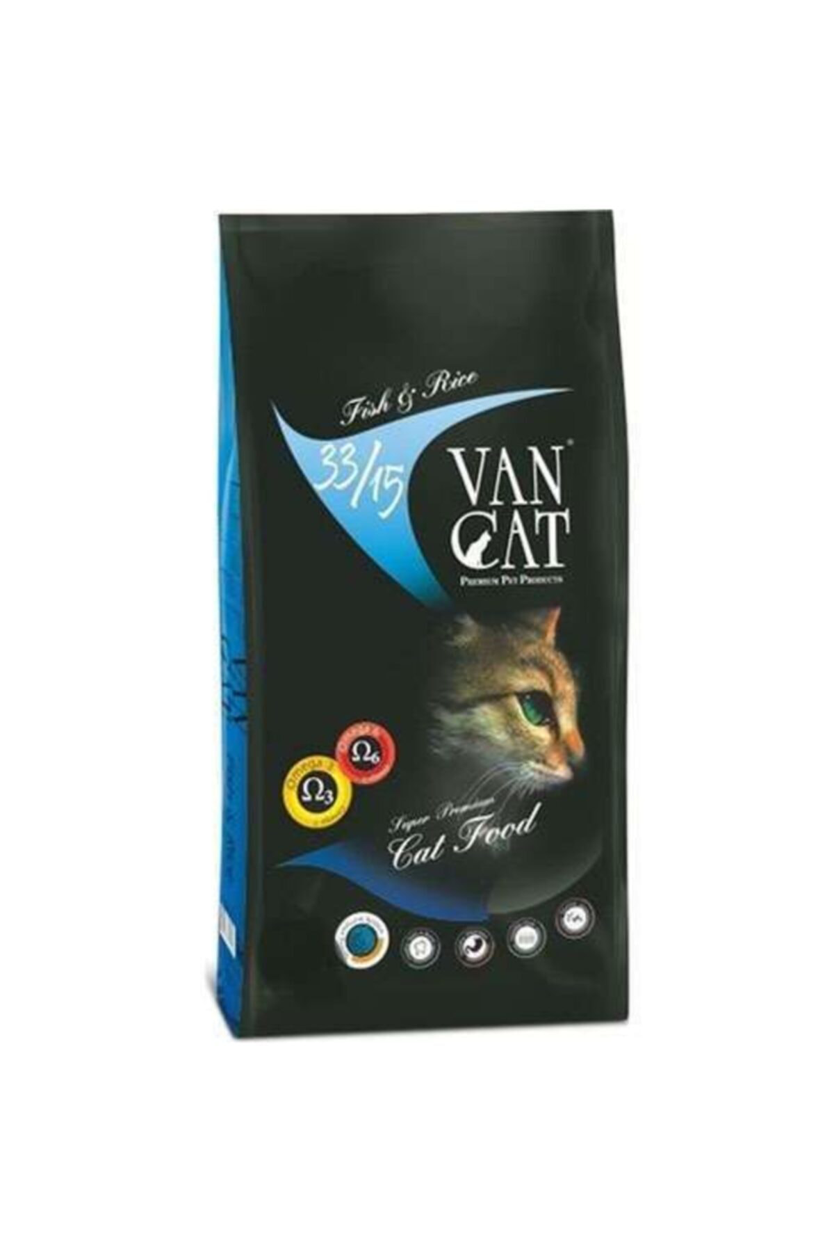 Vancat Adult Balıklı Ve Pirinçli Yetişkin Kedi Maması 1 Kg