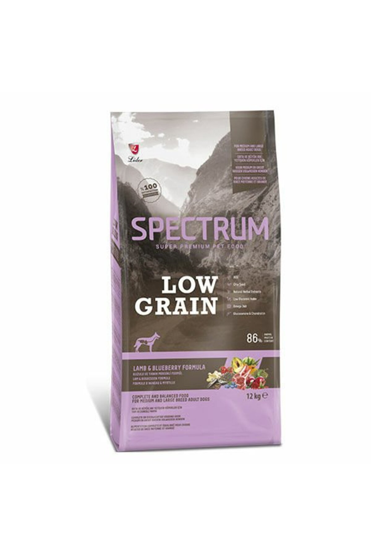 Adult Low Graın Kuzu-yaban Mersinli 12 Kg