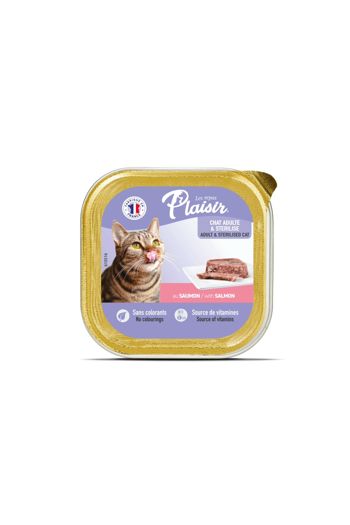 Plaisir Adult Somonlu Yetişkin Kedi Mamasi 100 Gr