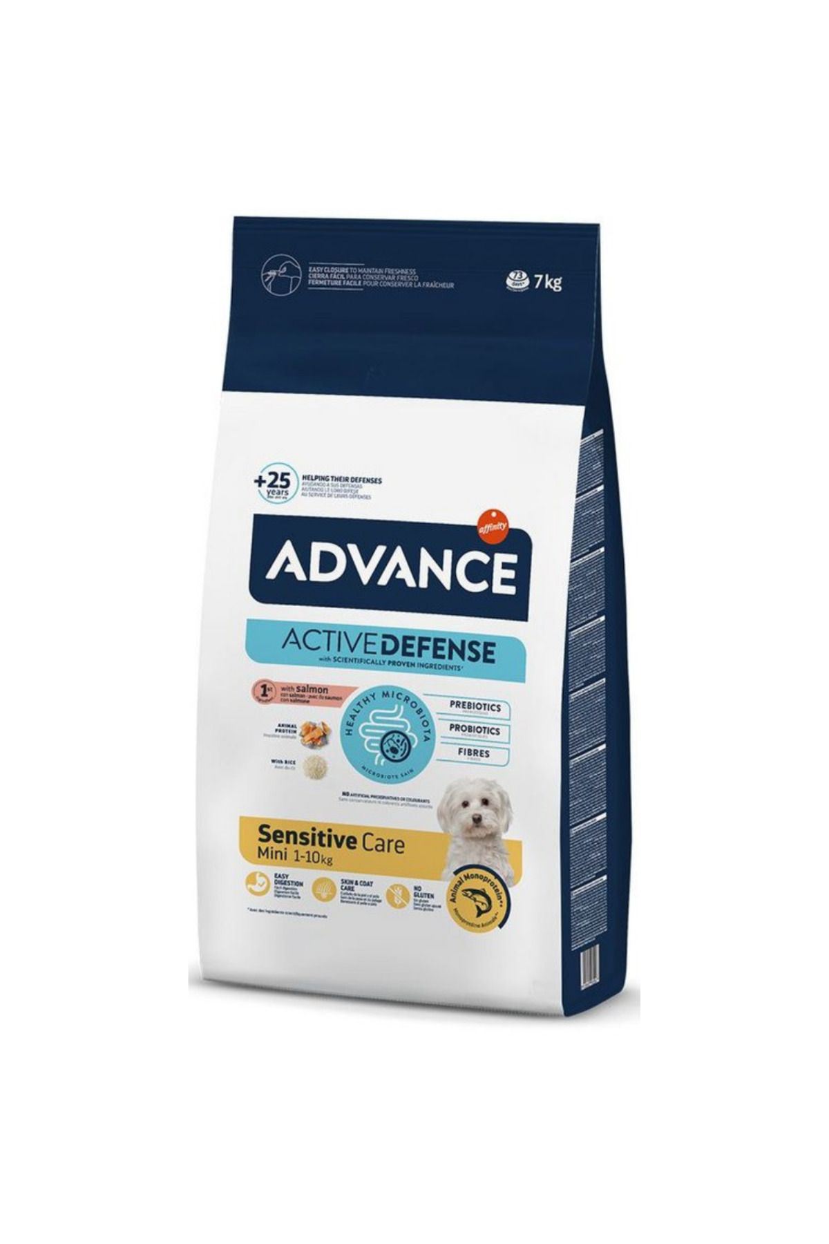 Advance  Mini Sensivity Küçük İrk Somonlu Köpek Mamasi 7 Kg