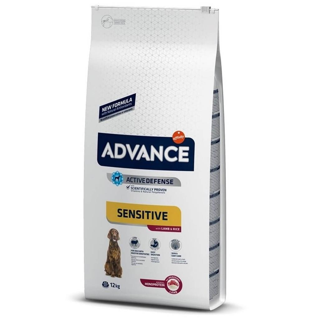 Advance Sensitive Kuzulu Yetşikin Köpek Mamasi 12 Kg Advance Sensitive Kuzulu Yetşikin Köpek Mamasi 12 Kg
