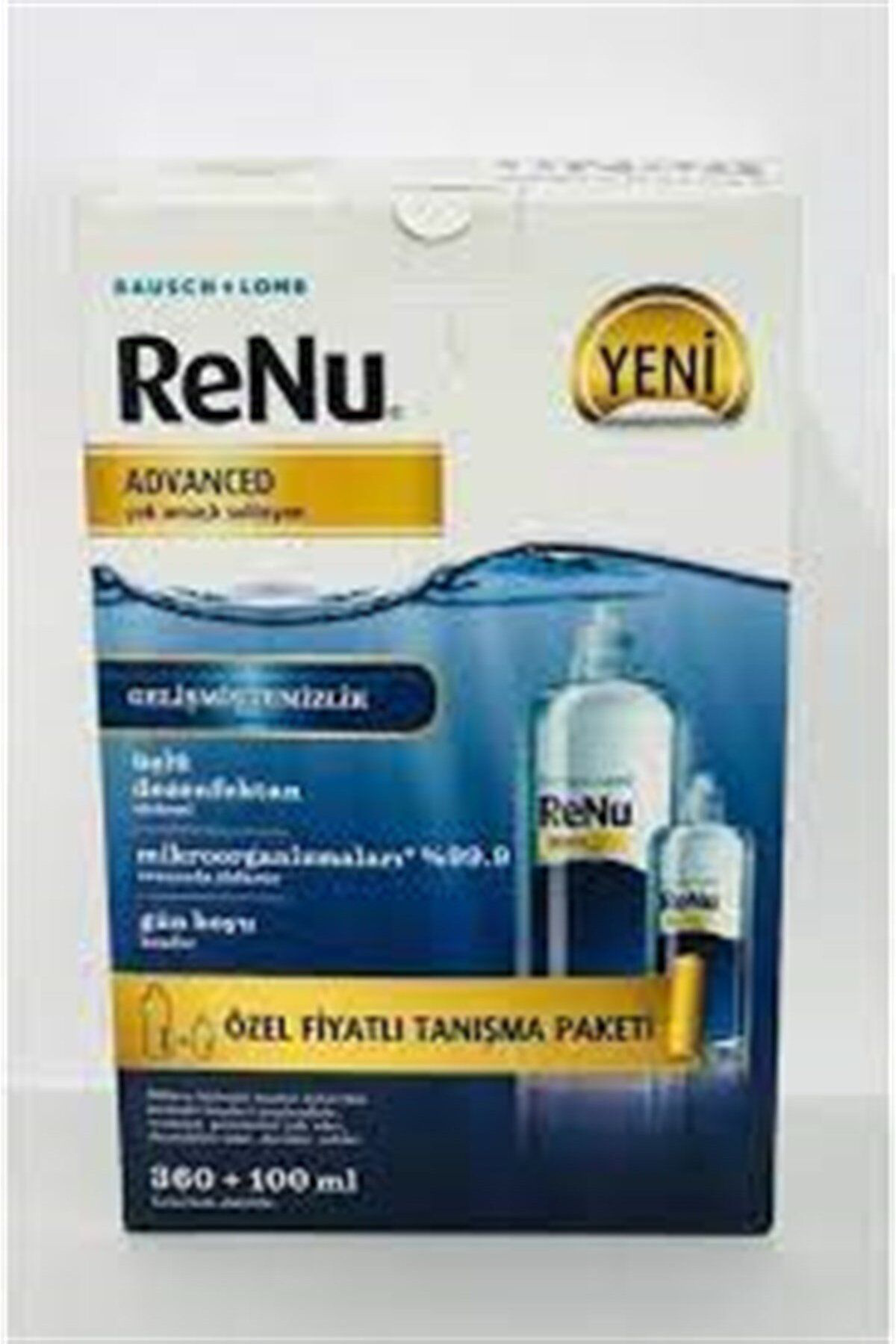 Renu Advanced Lens Solüsyon 360 100 Ml (180 Tl Etiketli)