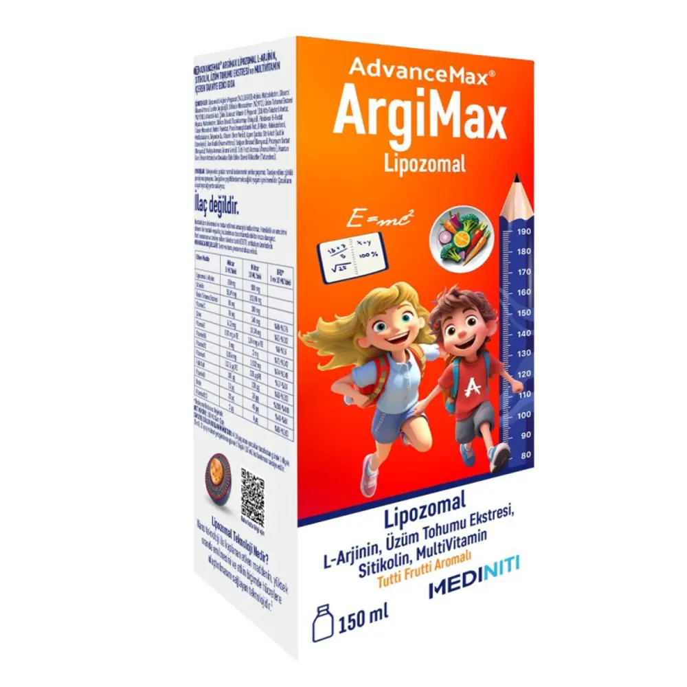 Advancemax Argimax Lipozomal Sıvı 150 ml 8684375607587