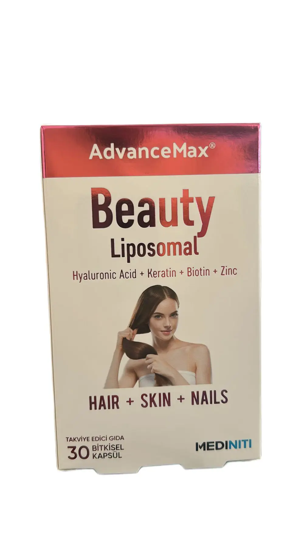 Advancemax Beauty Lipozomal Hyalüronik Asit Keratin Biotin Zn 30 