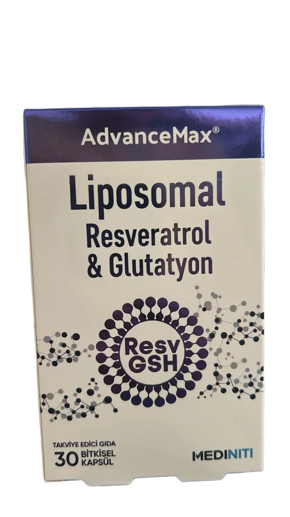 Advancemax Lipozomal Resveratrol Glutatyon 30 Kapsül 868437560757