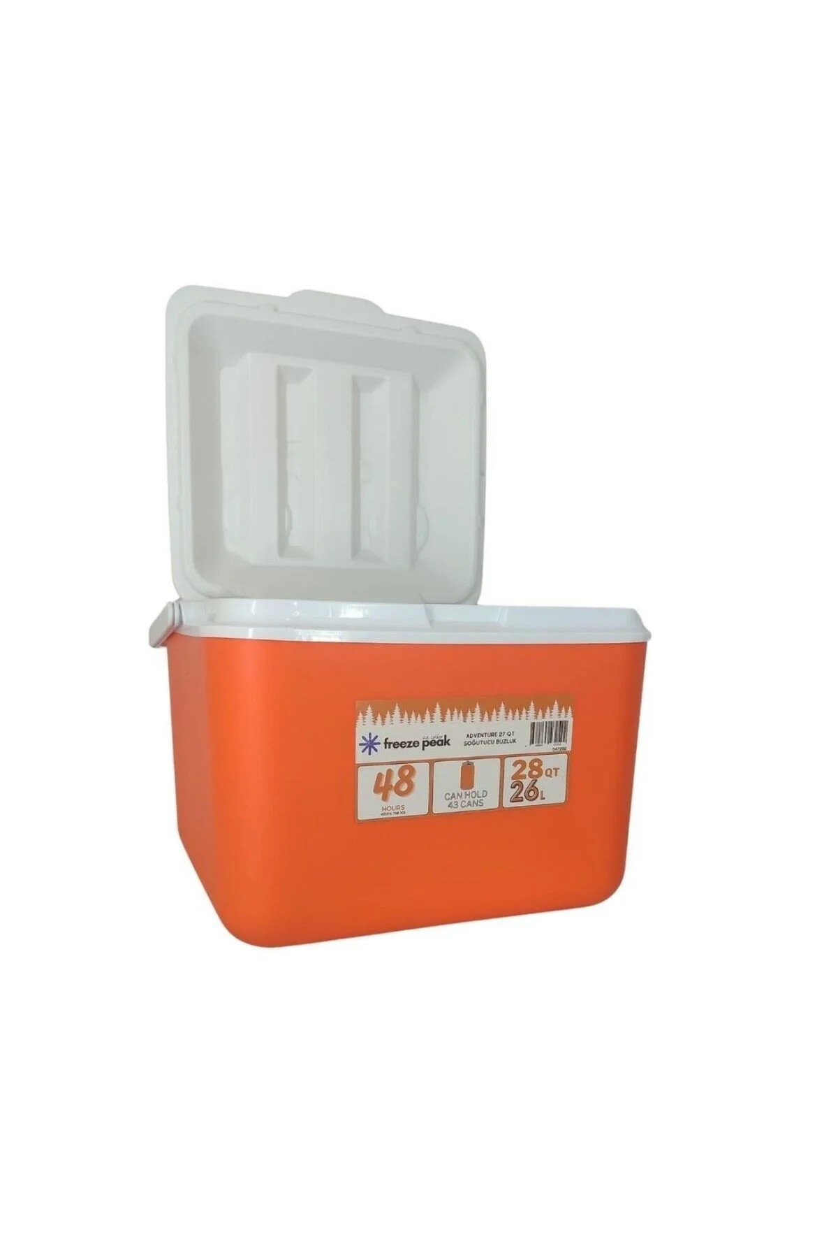 Adventure 28 QT Soğutucu Buzluk 26 Litre Turuncu
