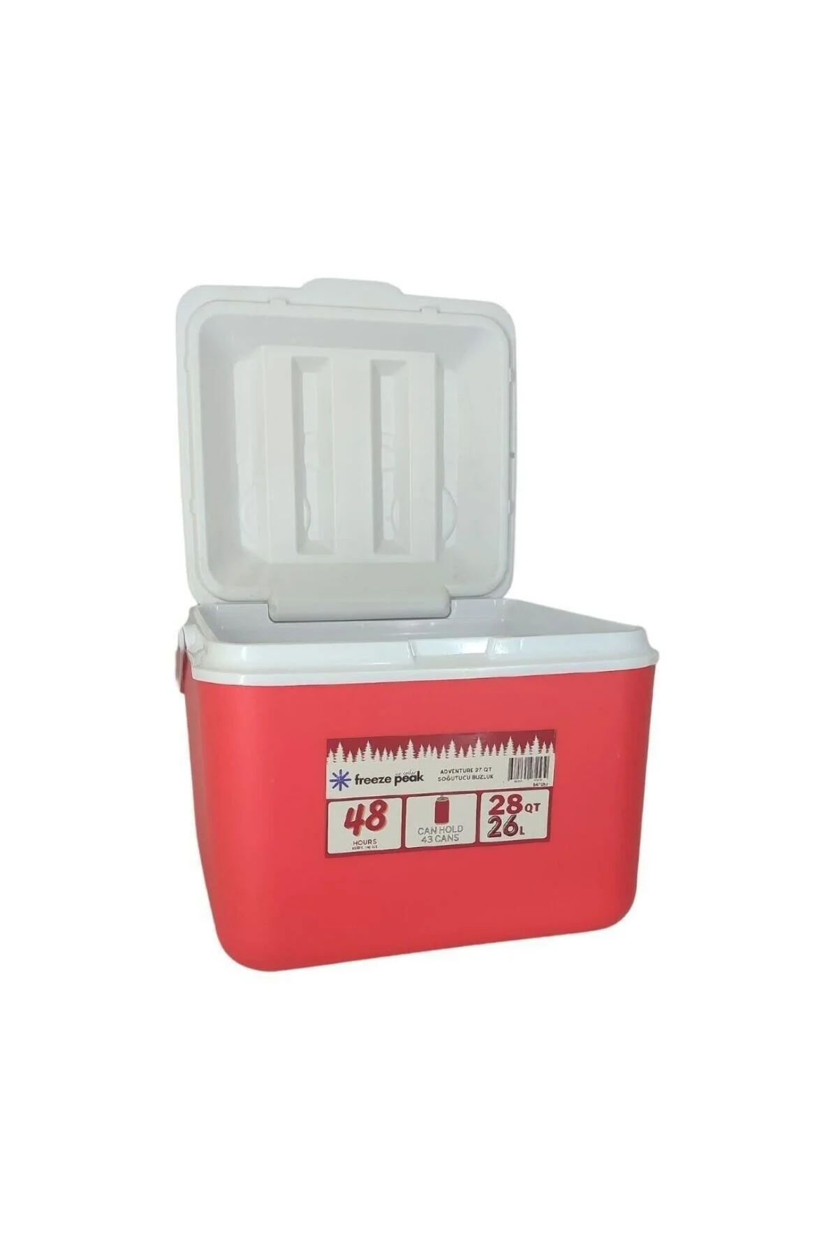Adventure 28 QT Soğutucu Buzluk 26 Litre Kırmızı