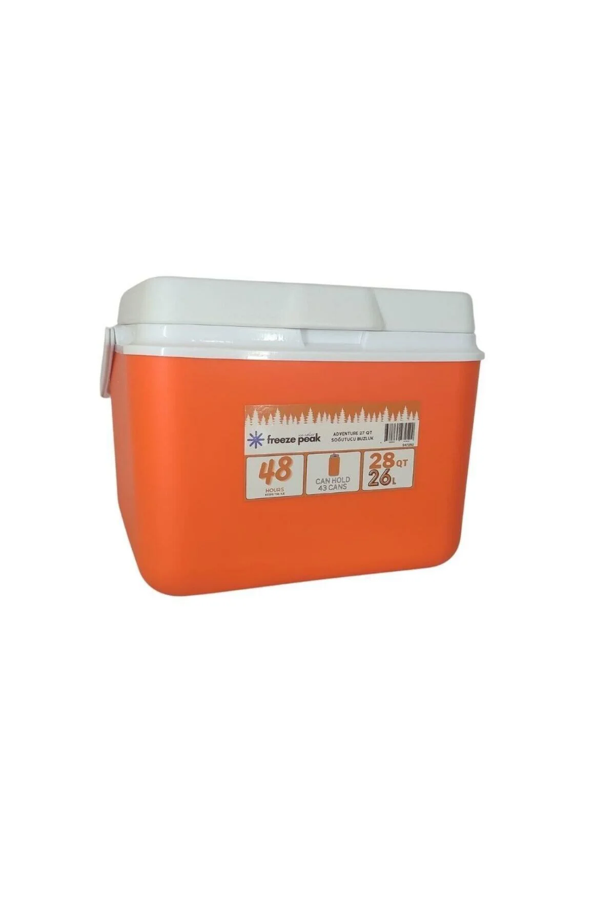 Adventure 28 QT Soğutucu Buzluk 26 Litre Turuncu