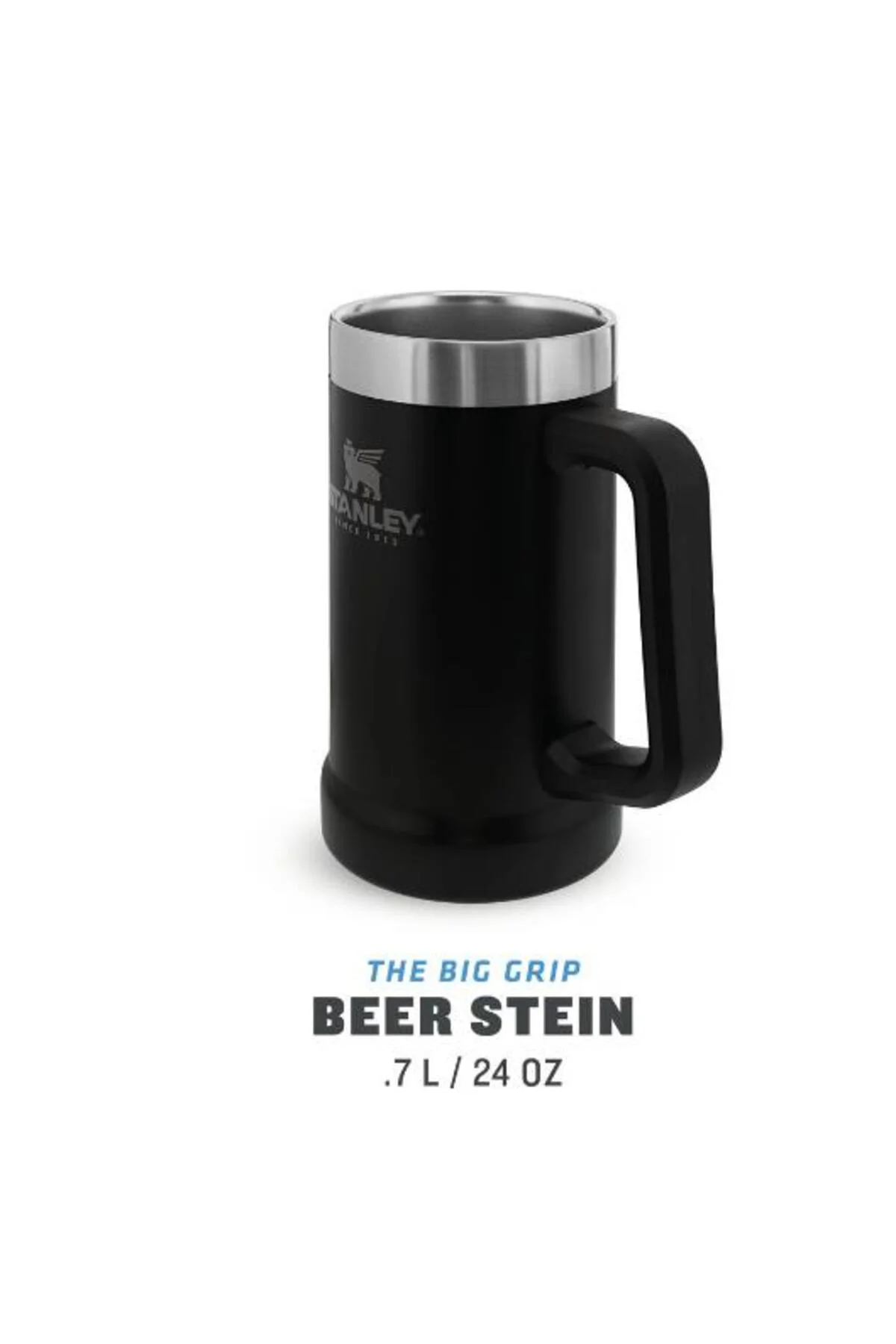 Adventure Big Grip Bira Bardağı | 0.70L Siyah