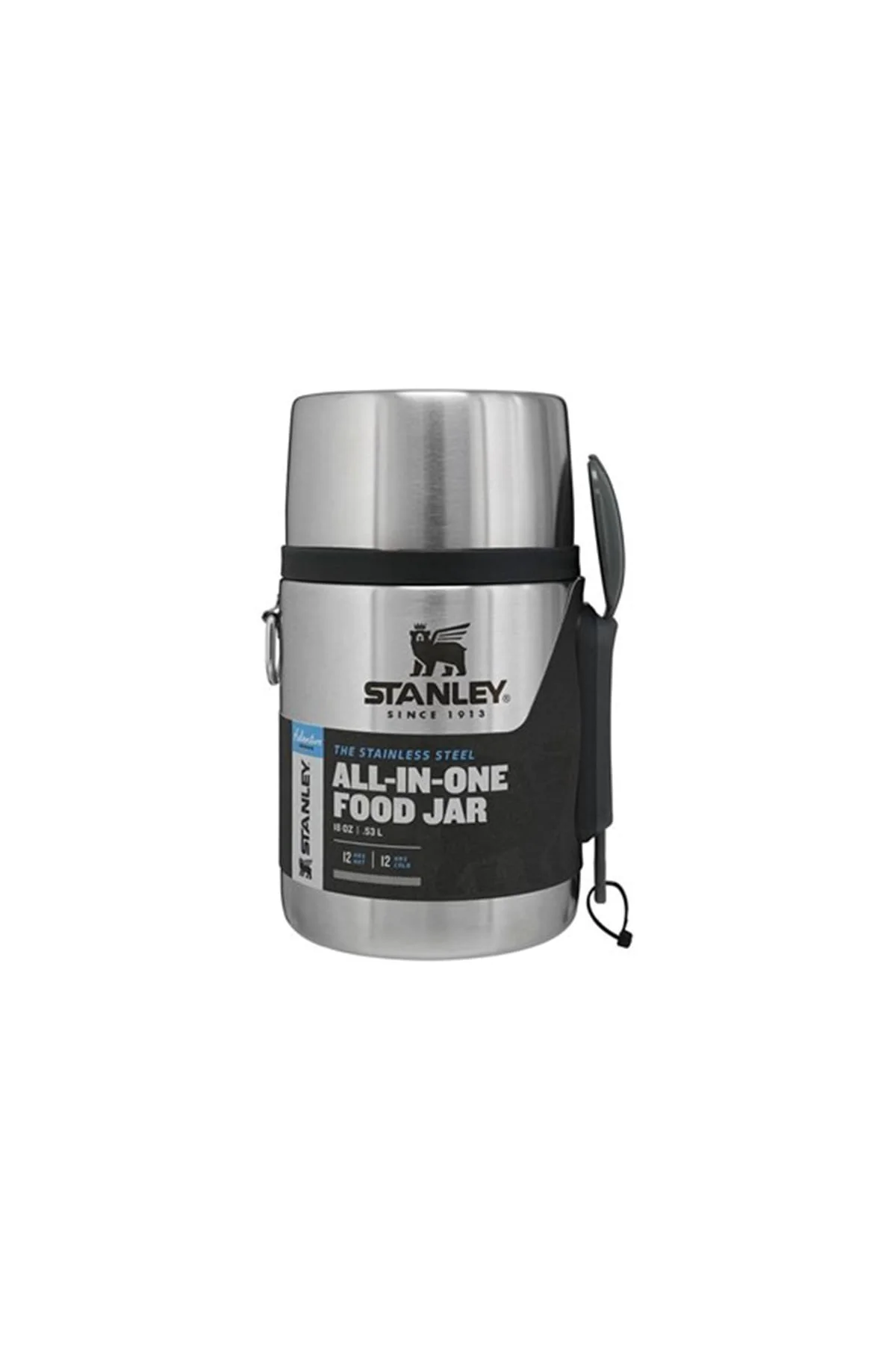 Adventure Çelik Yemek Termosu Kaşıklı 0,53 L
