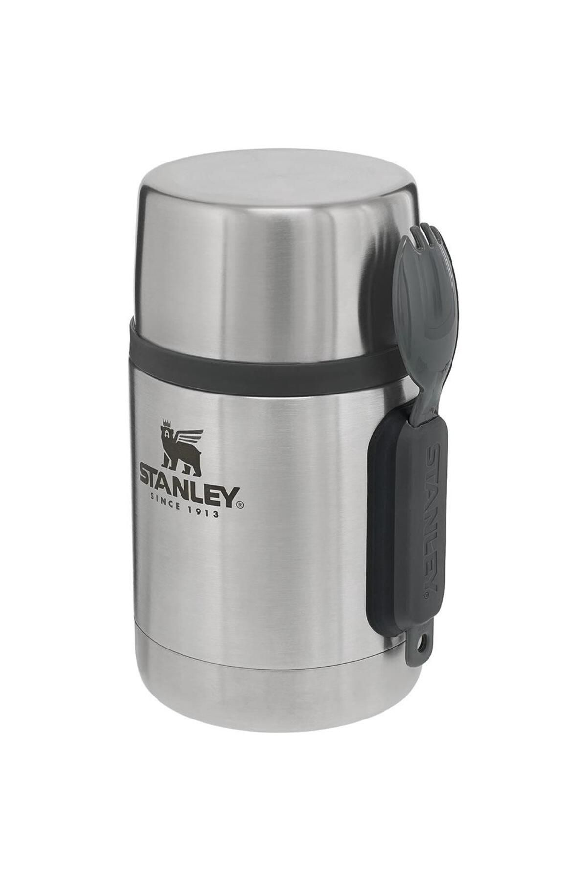 Stanley Adventure Kaşikli 0,53 Litre Çelik Yemek Termosu - Çelik