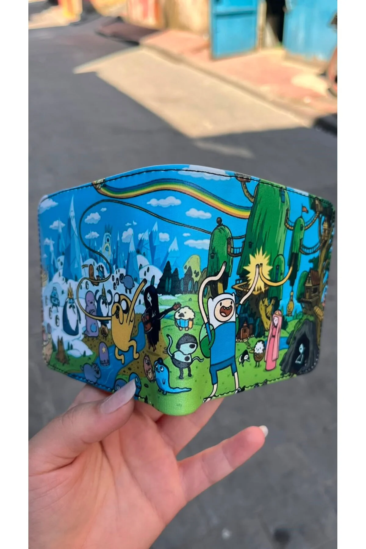 Adventure Time Ooo Diyarı Finn and Jack Erkek Cüzdan