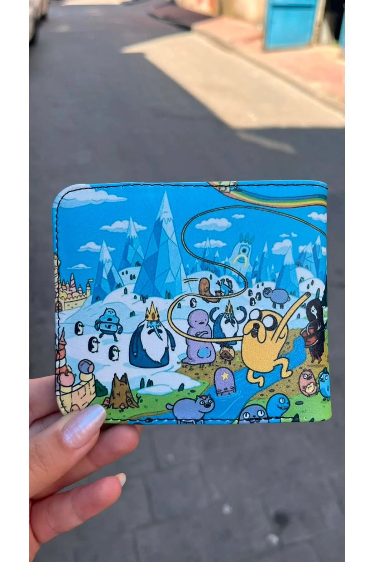 Adventure Time Ooo Diyarı Finn and Jack Erkek Cüzdan