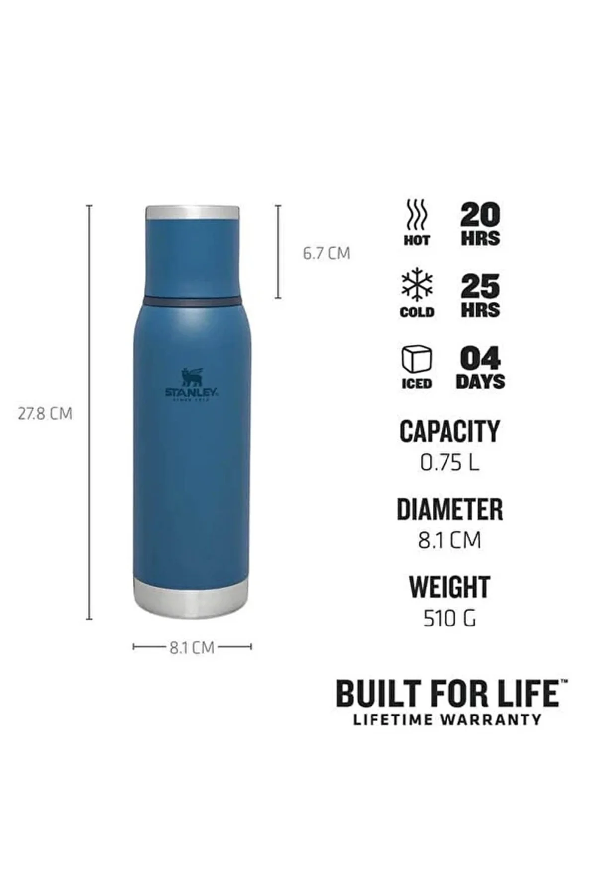 Adventure To-Go Termos | 0.75L Mavi