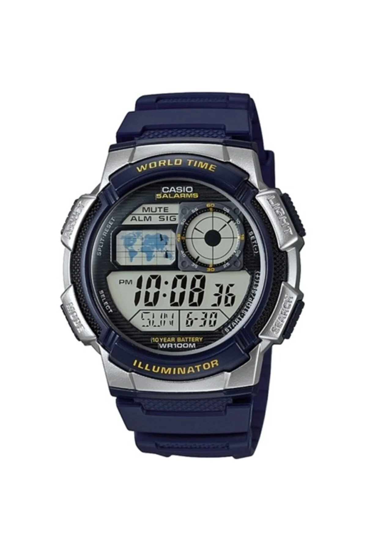 Ae-1000w-2avdf Dijital Erkek Kol Saati