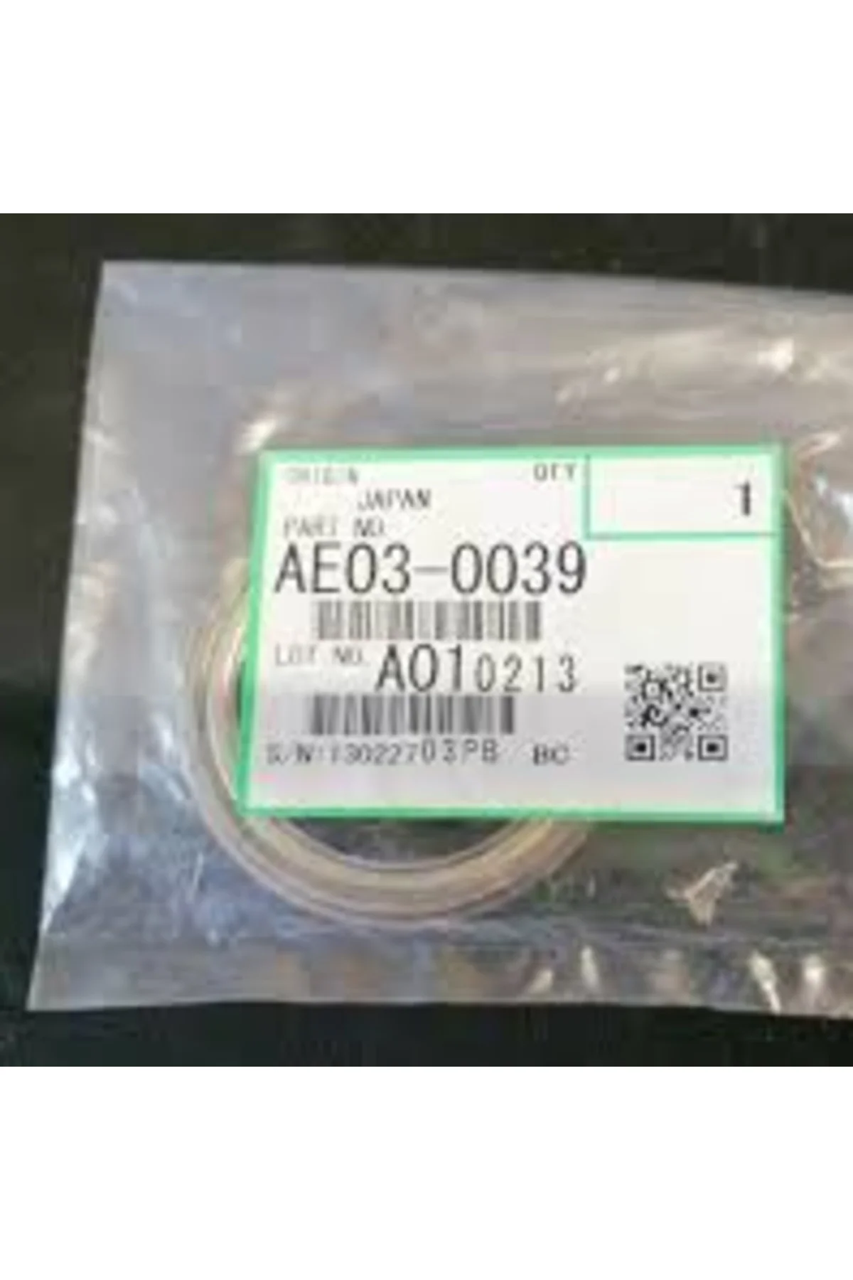 AE030039 MP C6000 HRT ÜST MERDANE BİLYE / C6501 / C7500 / C7501 ORJİNAL