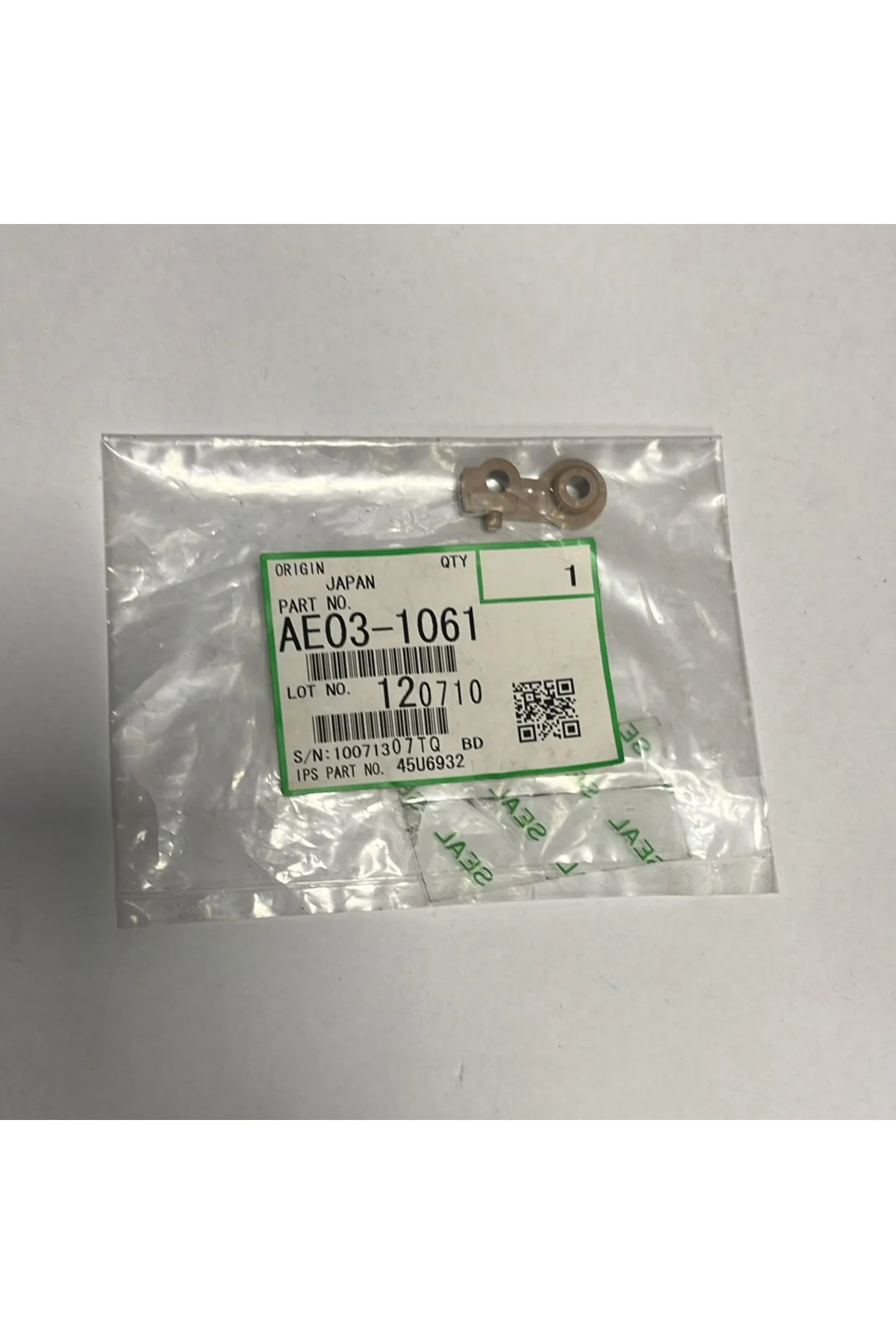 AE031061 OIL SUPPLY ROLLER BUSHING / WEB SİLİNDİRİ BUŞİNG / BURÇ / MP C300/C400/C401// C2000/C