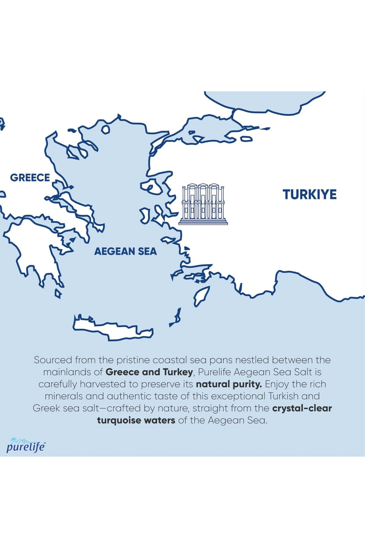 Aegean Granül Deniz Tuzu 500G
