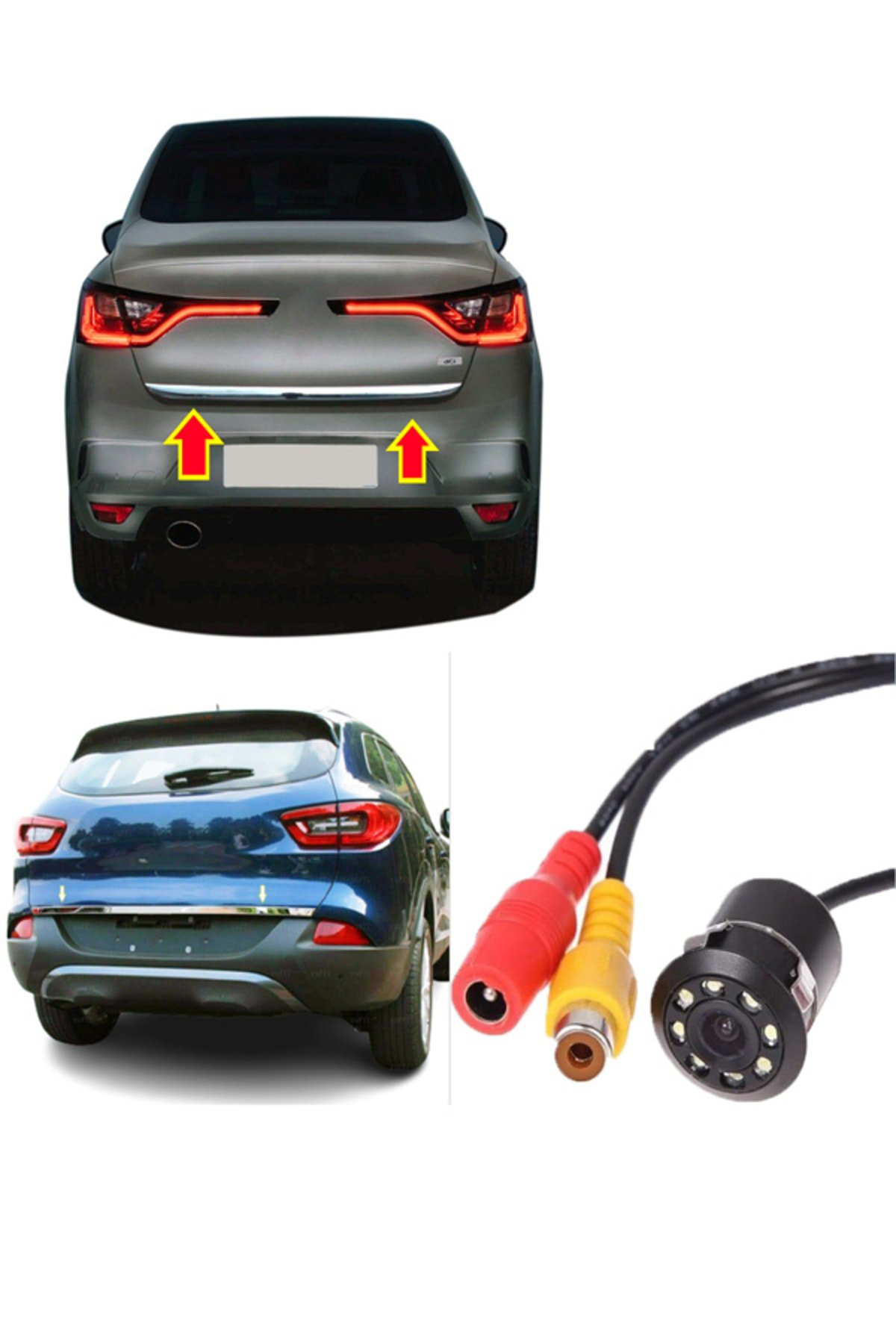 Crn Aem 11 1077 Uyumlu Kamera 8 Ledli 23Mm