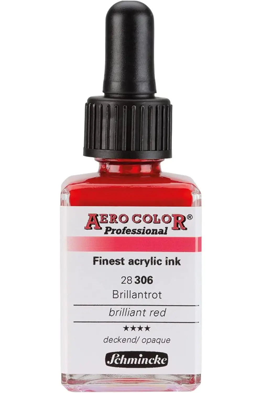 Aero Professional Akrilik Mürekkebi 28 ml 306 Brilliant Red 11782