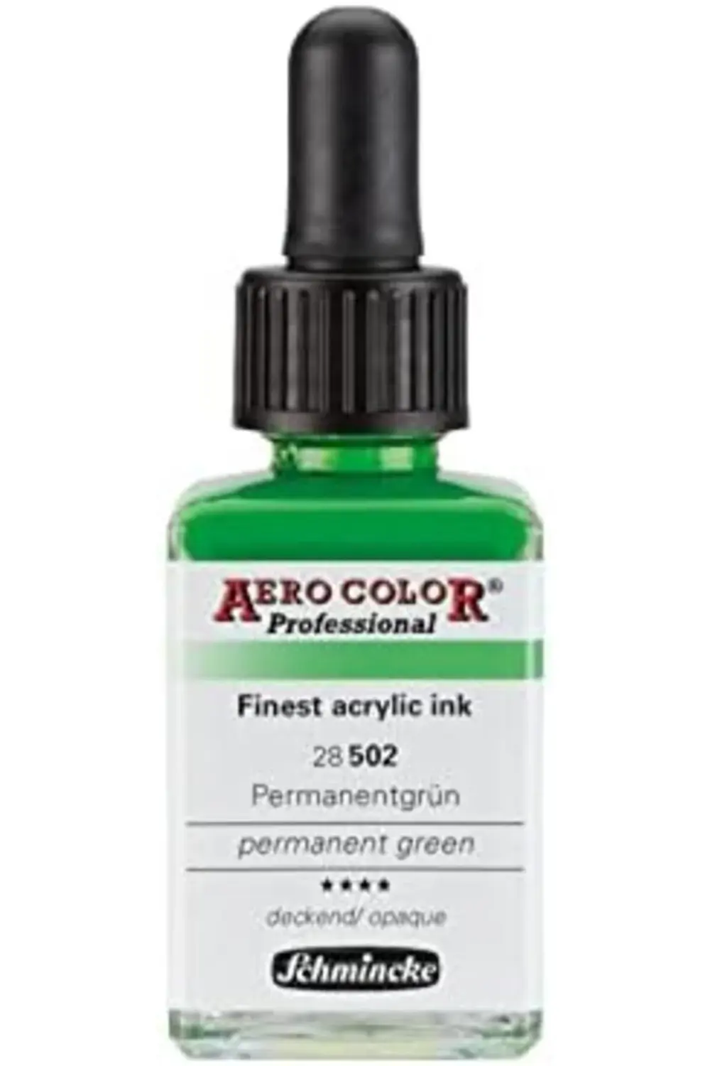 Aero Professional Akrilik Mürekkebi 28 ml 502 Permanent Green 117