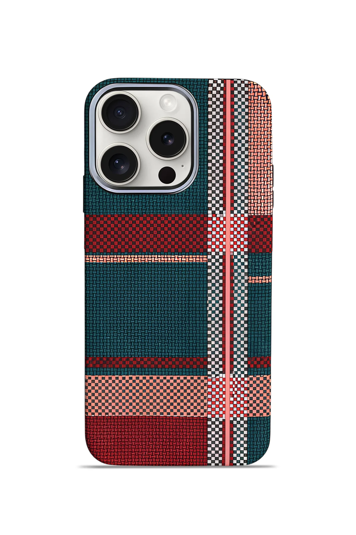 Aether Carbon iPhone 15 Pro 6.1" MagSafe Karbon Kılıf Urban Gridline