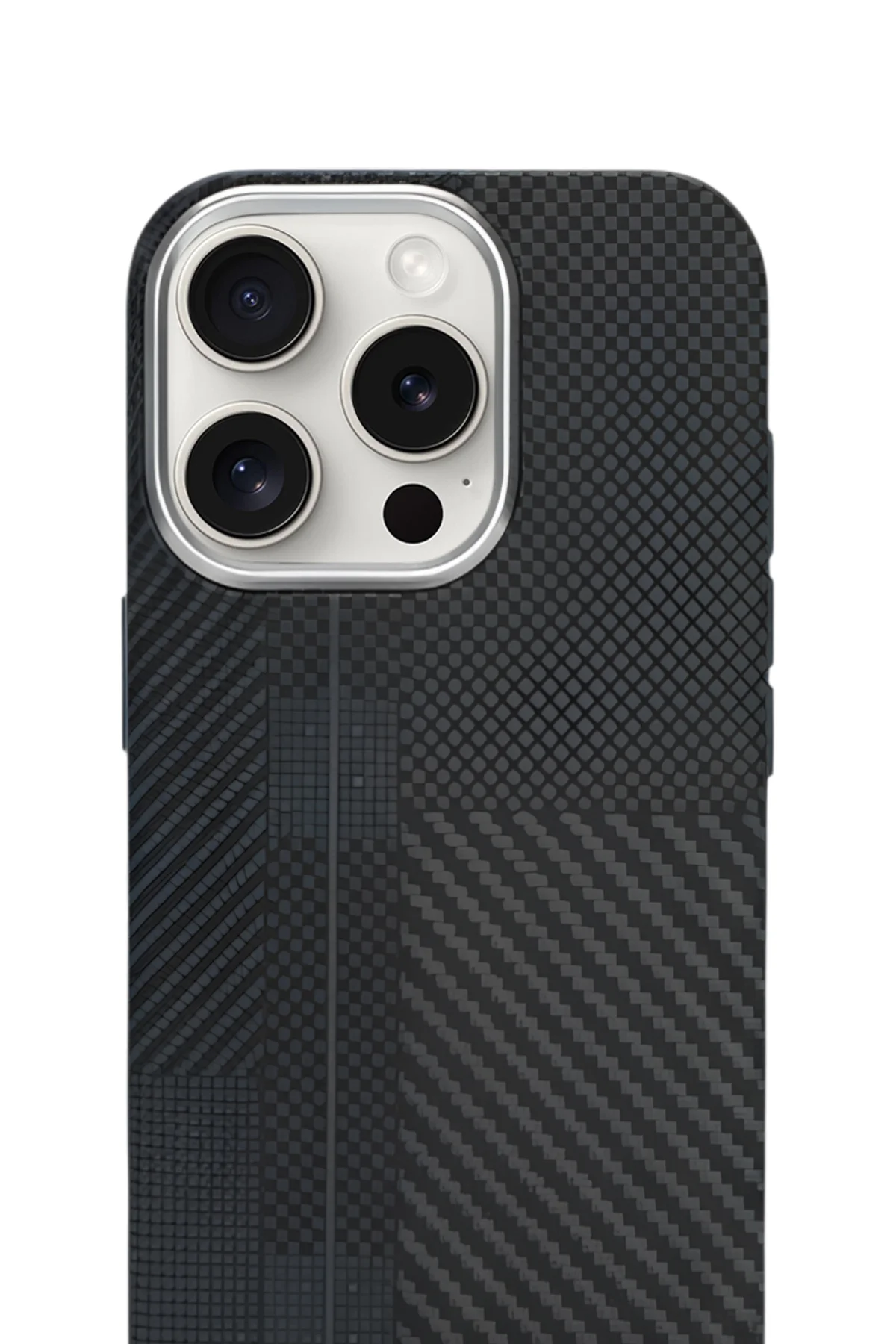 Aether Carbon iPhone 16 Pro 6.3" MagSafe Karbon Kılıf Urban Gridl