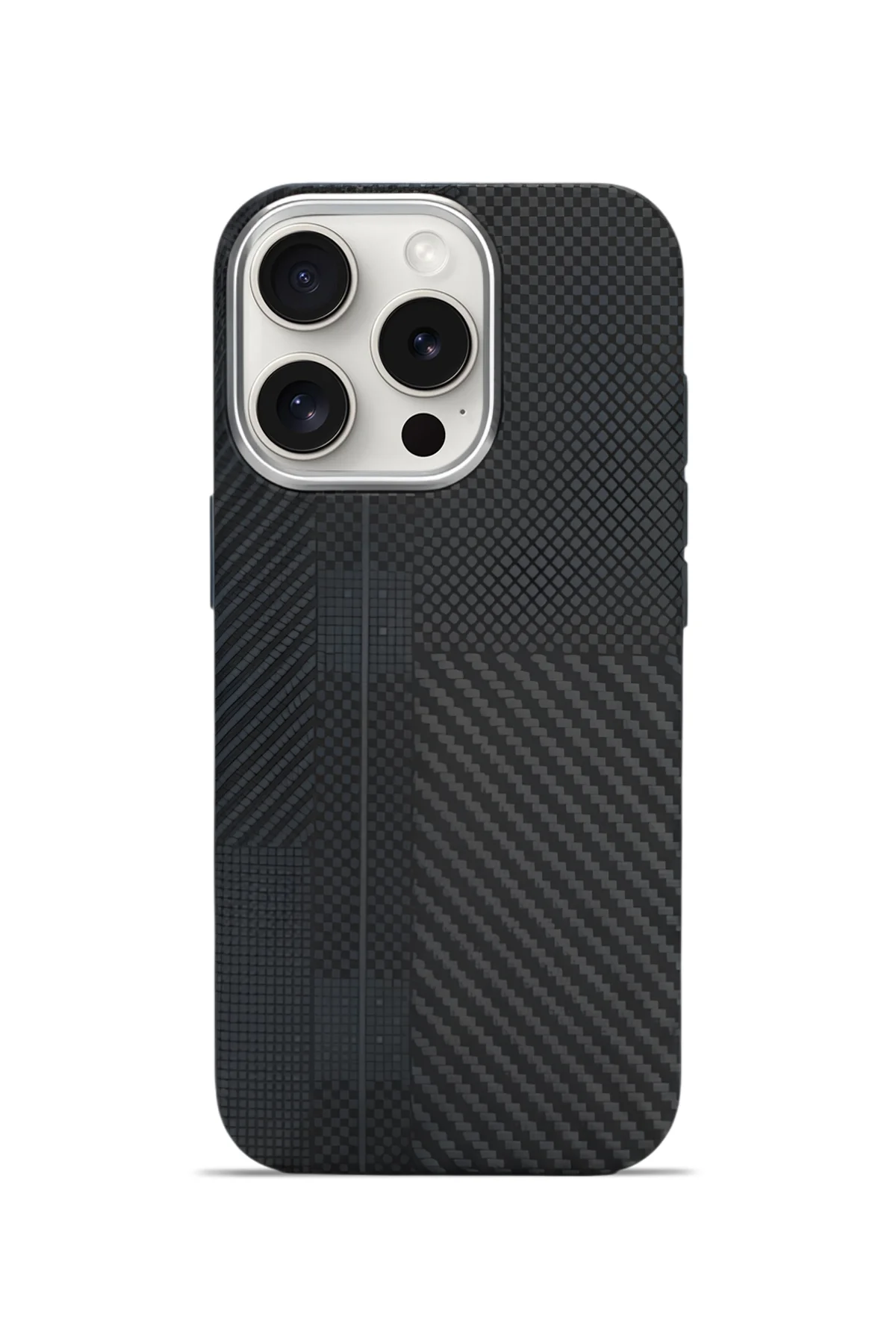 Aether Carbon iPhone 16 Pro 6.3" MagSafe Karbon Kılıf Urban Gridl