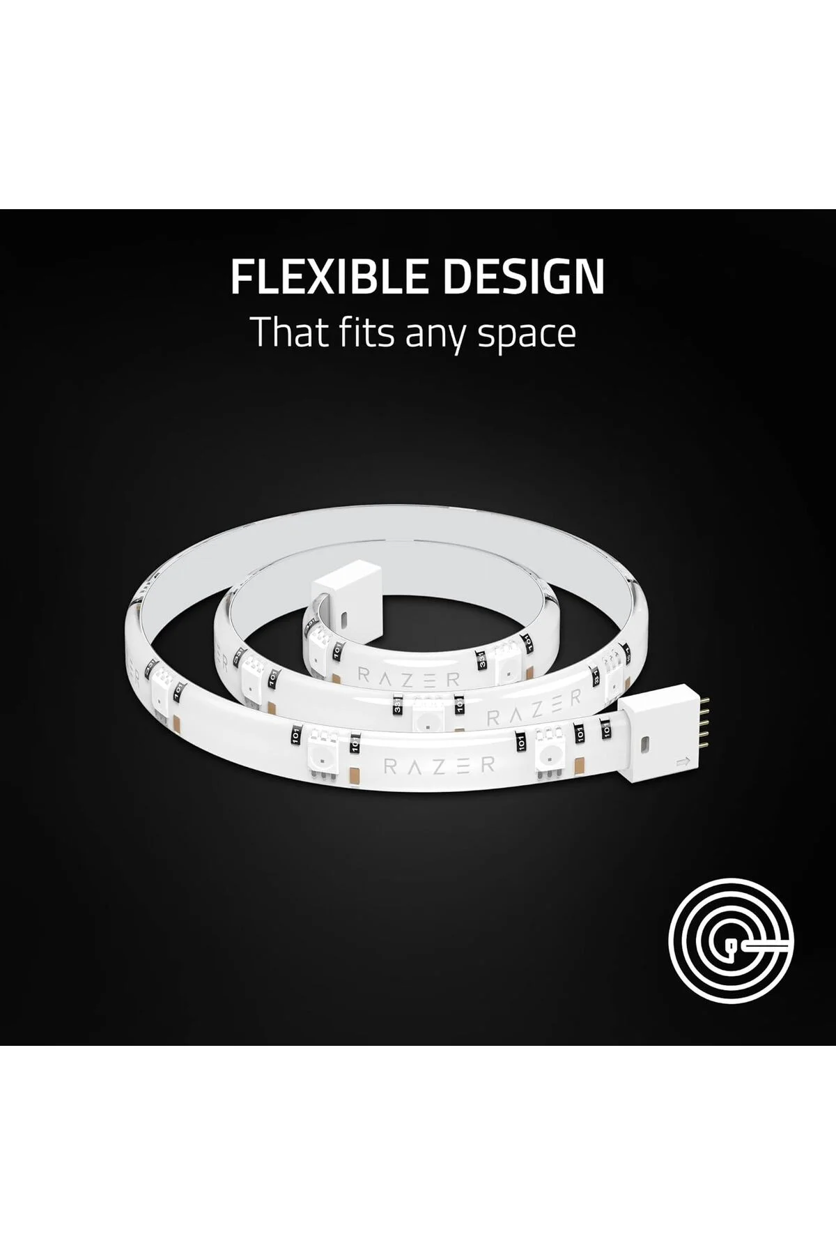 Aether Light Strip Extender - RGB LED Işık Şeridi Uzatma (1M / 3ft Genişletici, 8 Genişleticiye Kada