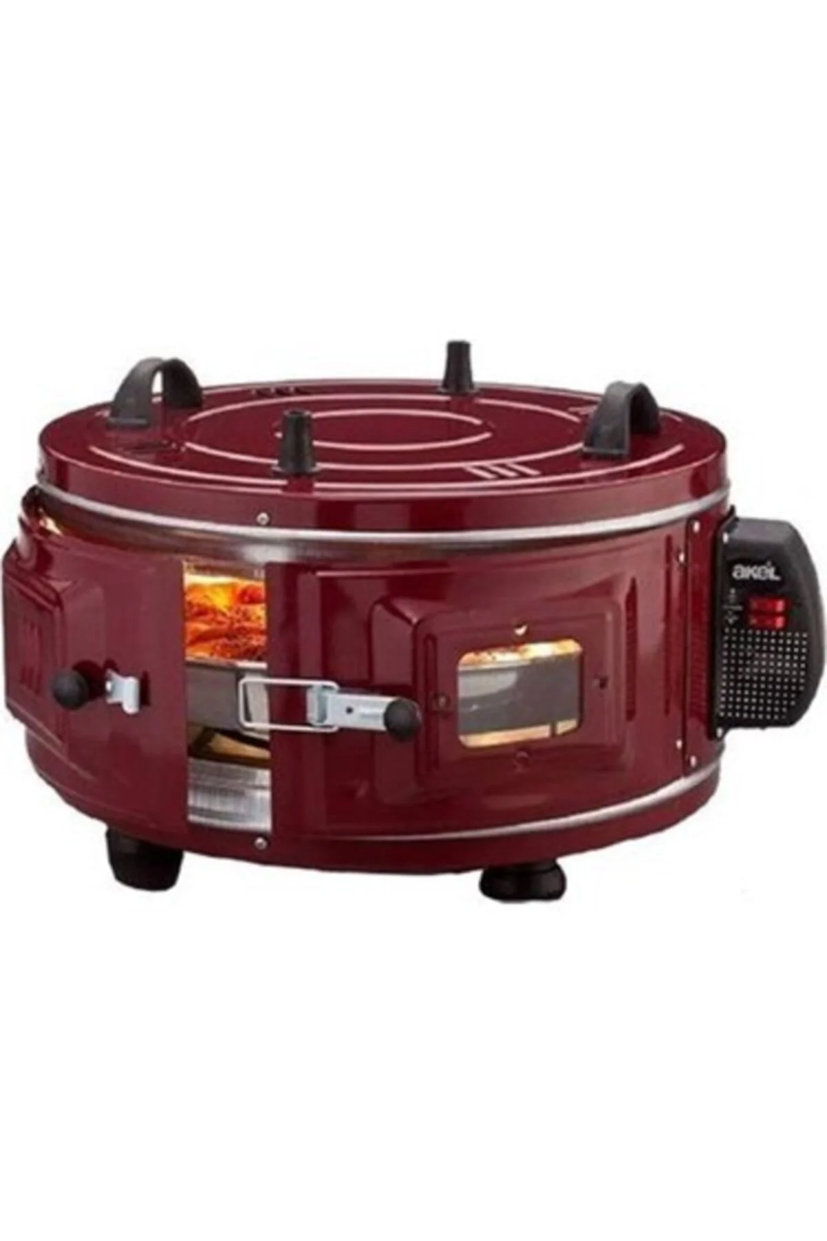 Af008 42 Lt Termostatlı Küçük Davul Fırın