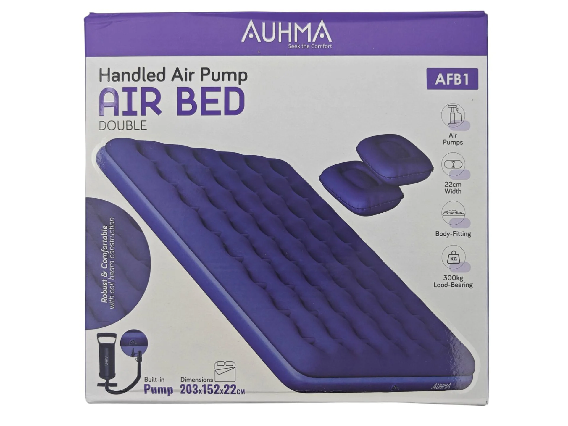 AFB1   Auhma Outdoor Kamp/Araç/Ev İçin Şişme Yatak