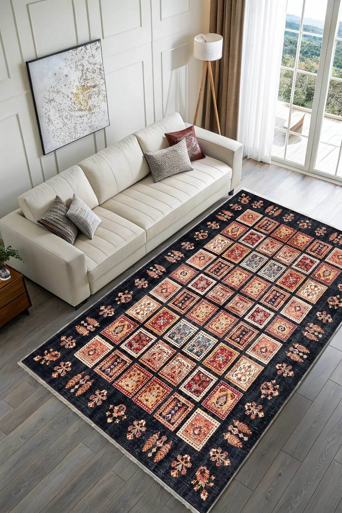 Afgan Lacivert Mozaik Tasarım Şönil Halı Kilim Yolluk Kaymaz Yıkanabilir Oturma Odası Mutfak Koridor Afgan Lacivert Mozaik Tasarım Şönil Halı Kilim Yolluk Kaymaz Yıkanabilir Oturma Odası Mutfak Koridor