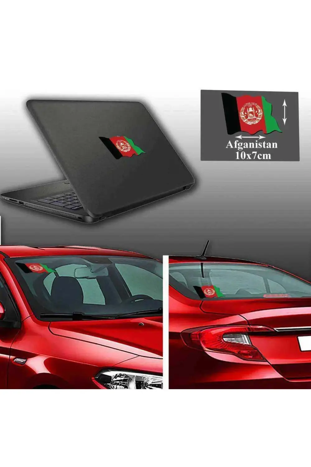 Afganistan Arma, Araba, Cam, Laptop Etiket Oto Sticker -araç Akse
