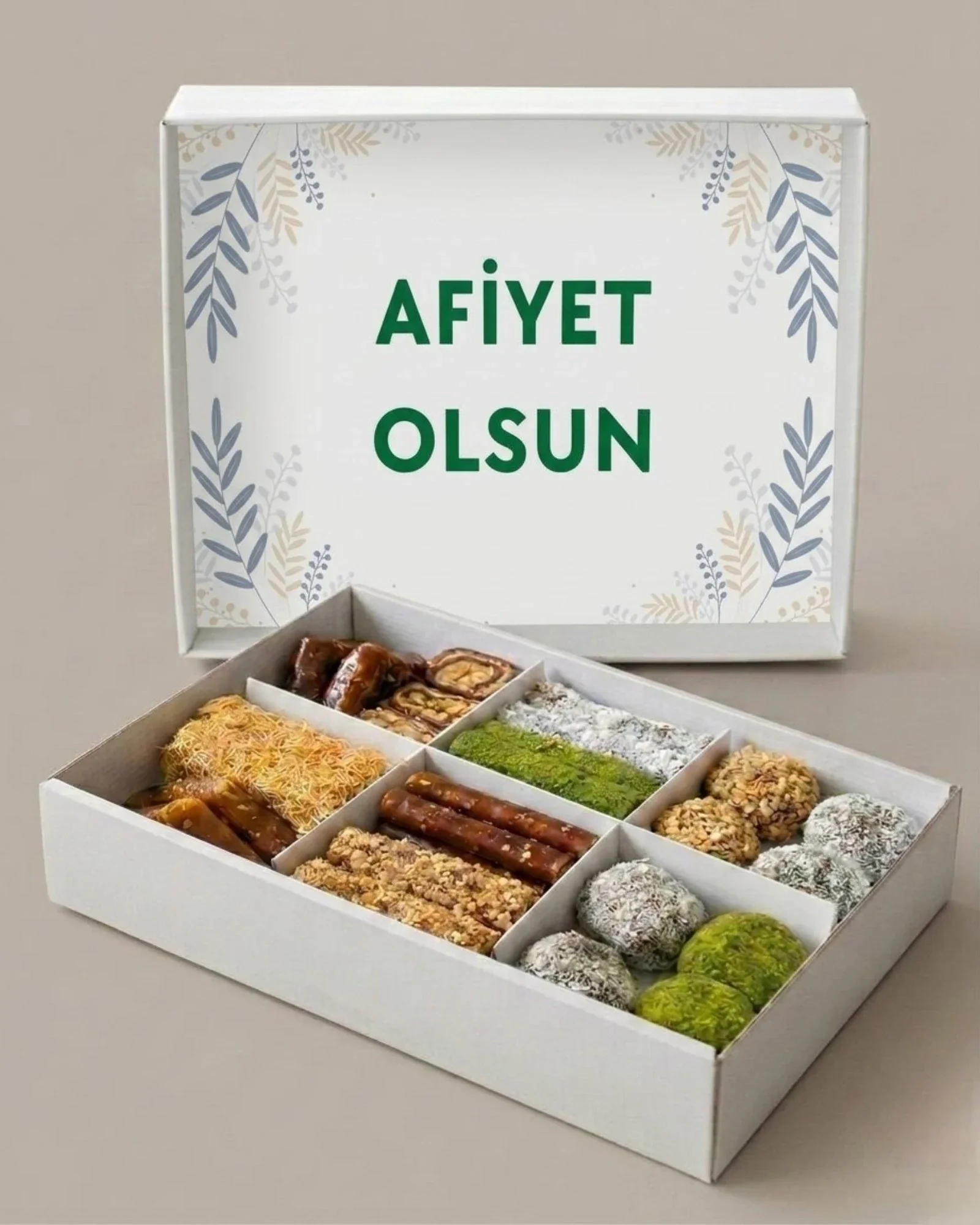 Afiyet Olsun Hediyelik Tatlı Paketi