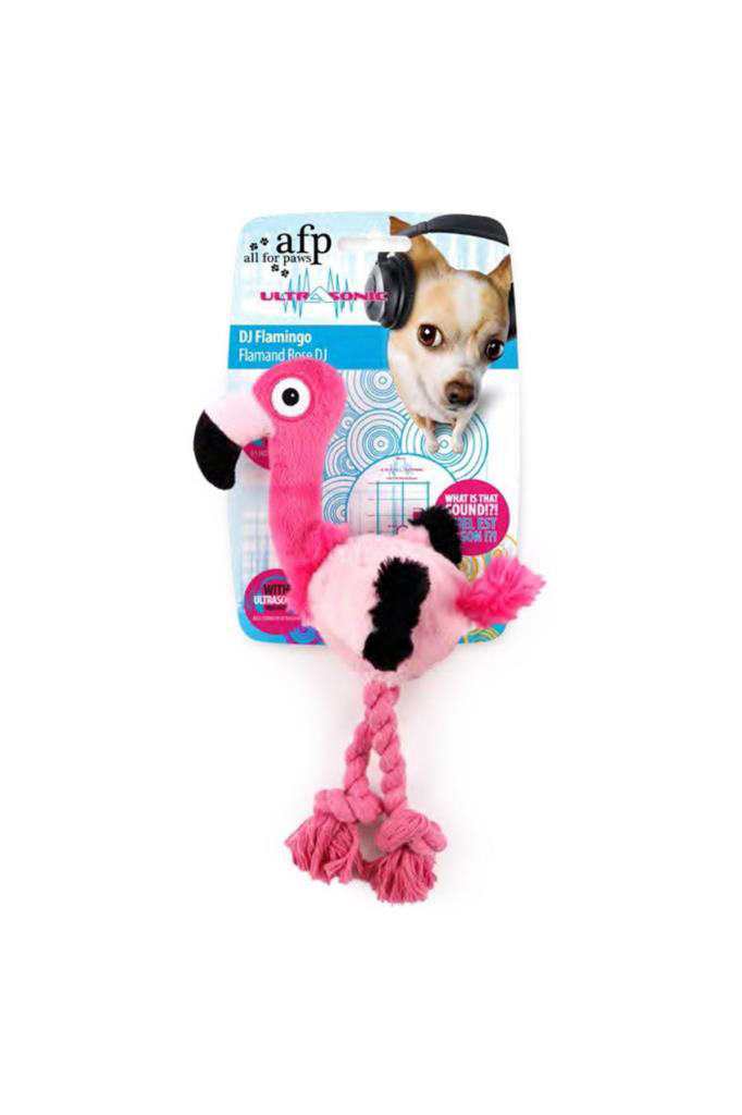 AFP Köpek Oyuncağı Ultrasonik Flamingo 27x22x9 cm
