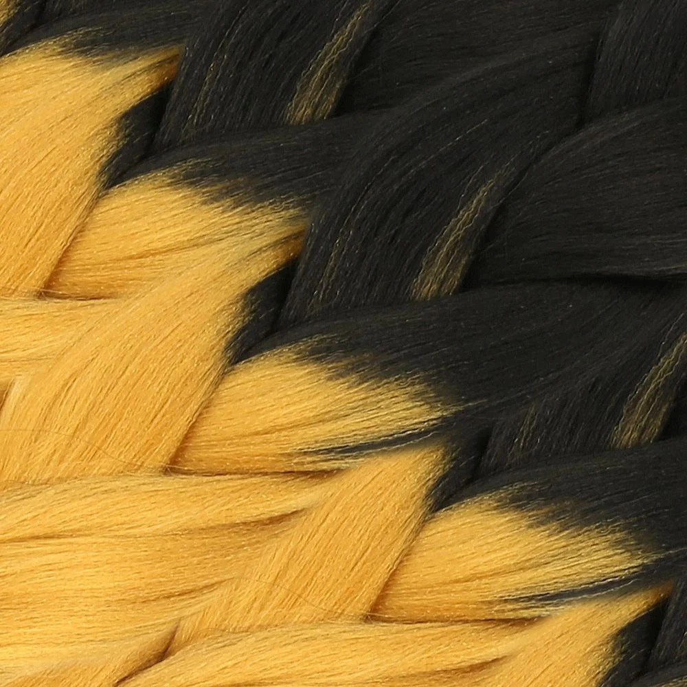 Afrika Örgülük Sen Ombreli  100 Gr. / Siyah / Gold Sarı