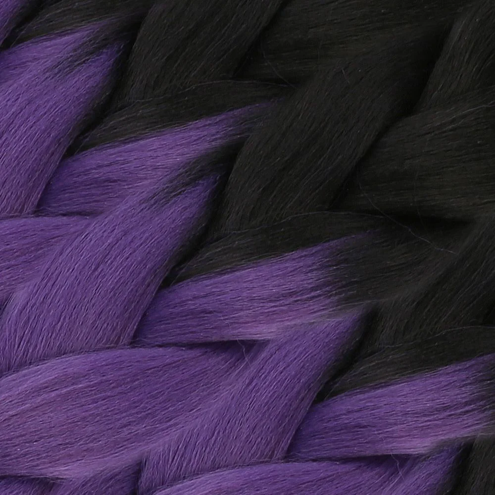 Afrika Örgülük Sen Ombreli  100 Gr. / Siyah / Küllü Mor