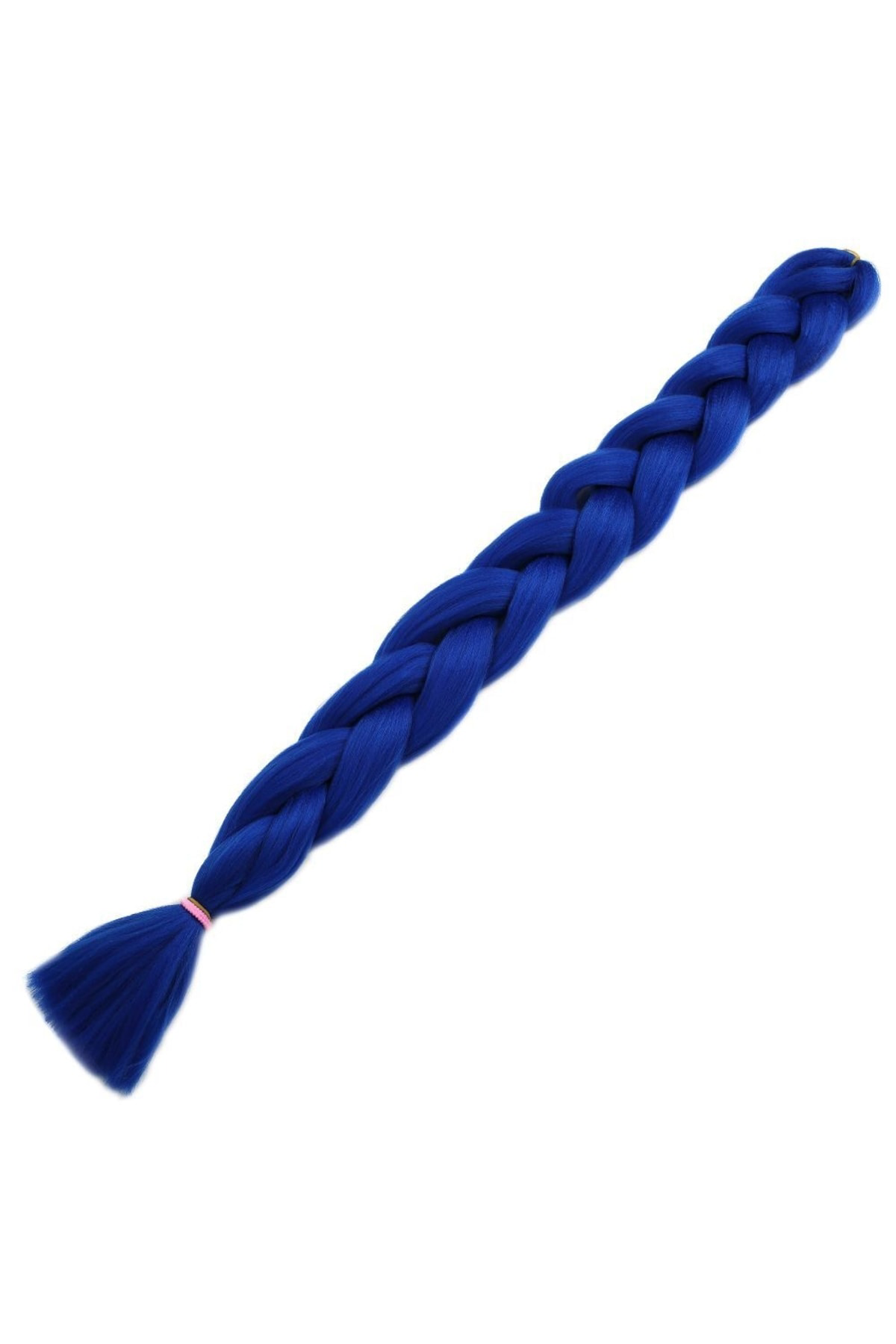 Fantaziatölyesi Afrika Örgüsü Ve Rasta İçin Sentetik Saç - Koyu Mavi