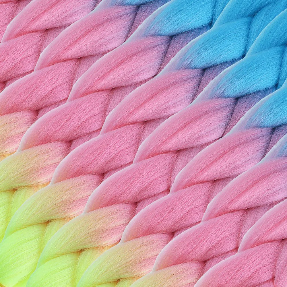 Afrika Örük Ombreli Sen  100 Gr. / Açık Mi / Pembe / Neon Sarı