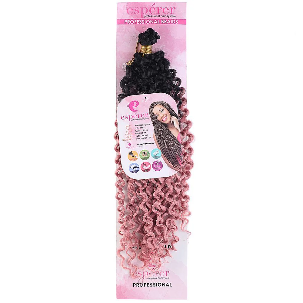 Afro Daası  / Siyah Gül Kurusu Ombreli
