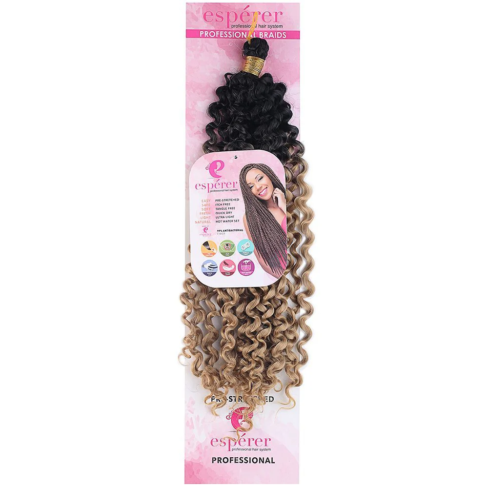 Afro Daası  / Siyah Karamel Ombreli